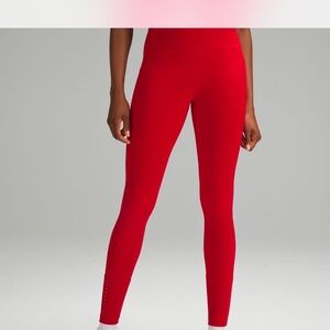 Lululemon Red Leggings